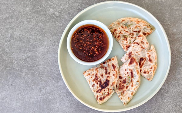 Shallot pancakes (Green onion pancakes)
