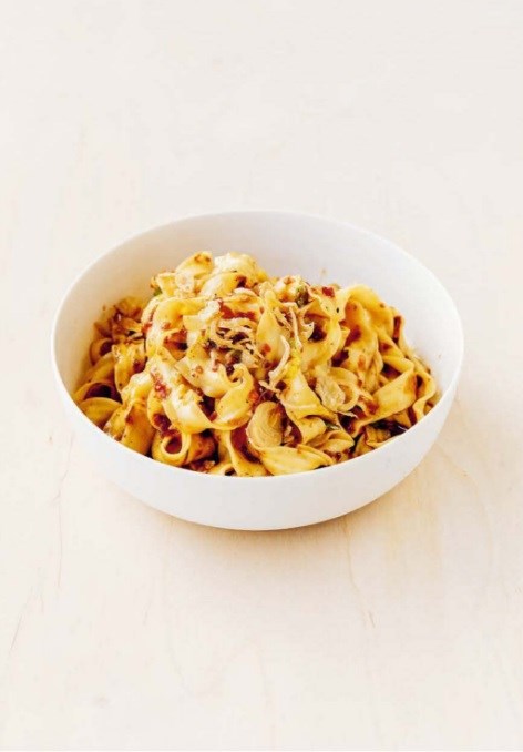 Shallot sauce noodles