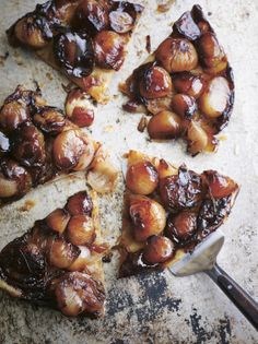 Shallot tarte Tatin
