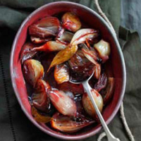 Shallots with Port
