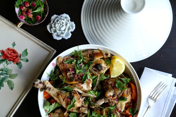 Shamim's chicken tagine with ras el hanout