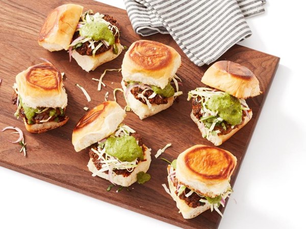 Shammi kebab sliders 