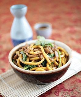 Shanghai fried noodles
