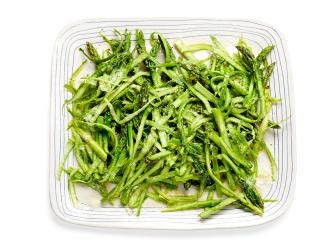 Shaved asparagus salad
