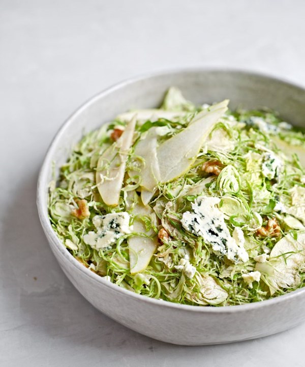 Shaved Brussels sprouts salad