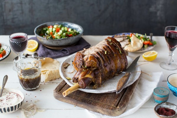 Shawarma spiced lamb