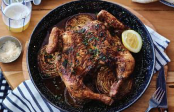 Shawarma-spiced roasted chicken [German Sanchez]