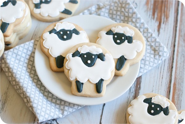 Sheep cookies
