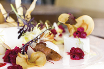 Sheep's milk mousse