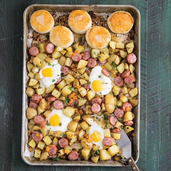 Sheet pan breakfast