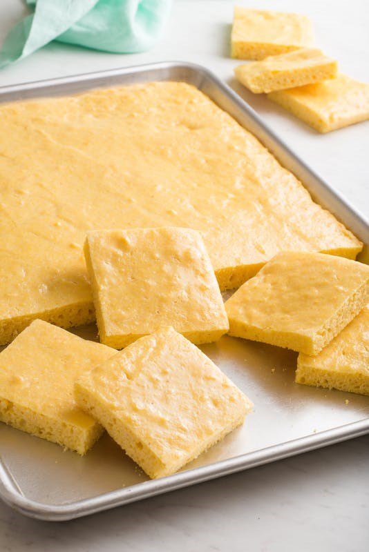 Sheet pan cornbread for a crowd