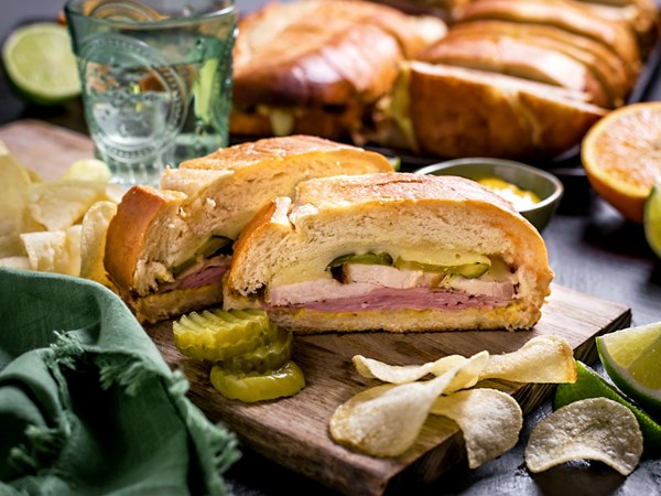 Sheet-pan Cuban sandwiches 