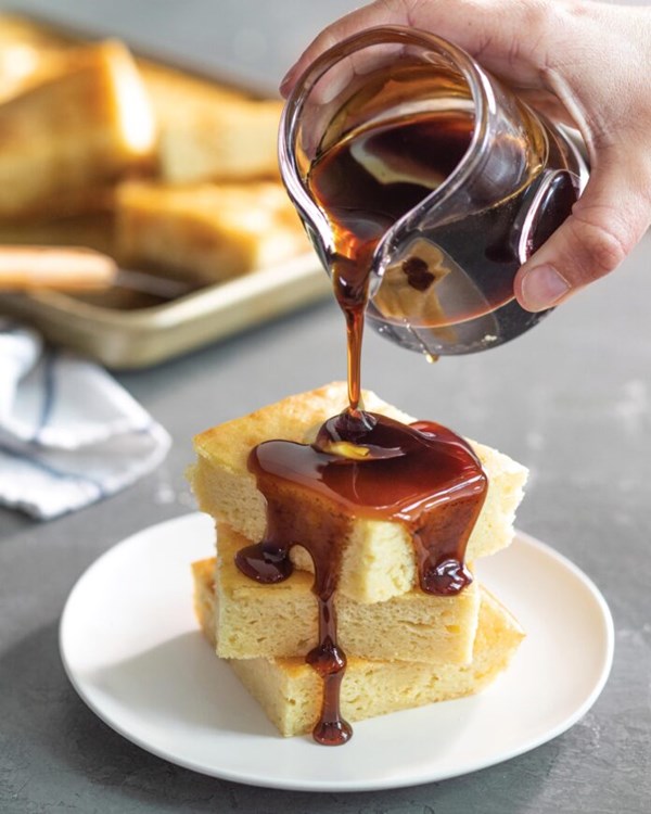 Sheet pan pancakes