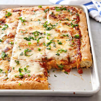 Sheet pan pizza