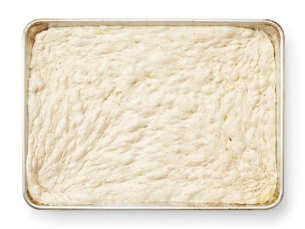 Sheet-pan pizza dough