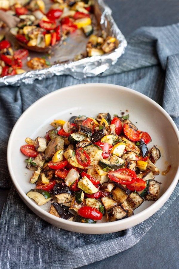 Sheet pan ratatouille 
