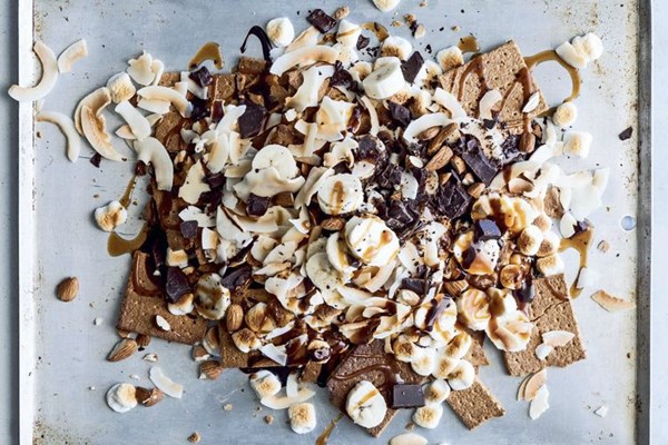 Sheet pan s'mores
