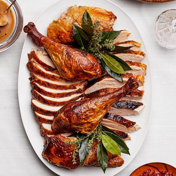 Sheet-pan turkey and gravy