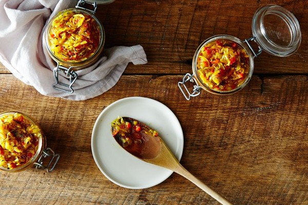 Shelburne Farms maple zucchini relish