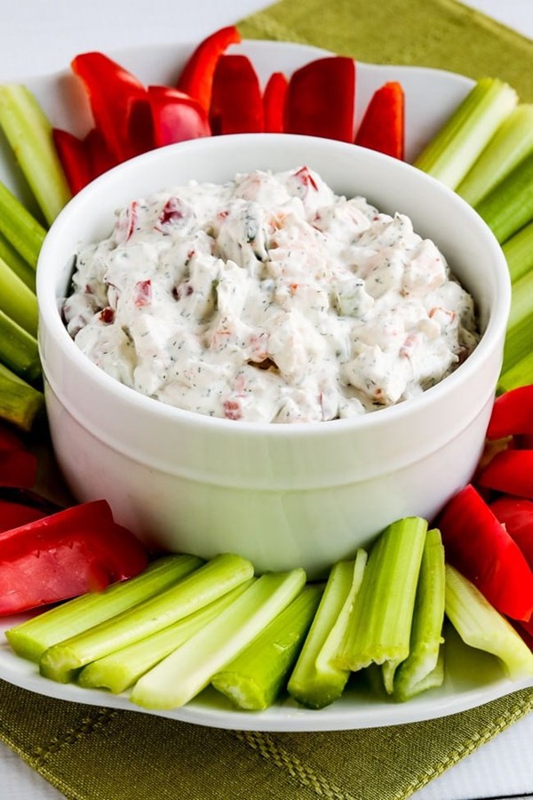 Shelia's low-carb shrimp dip