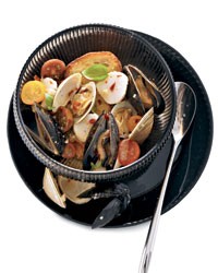 Shellfish in brodetto