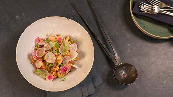 Shellfish moghrabieh