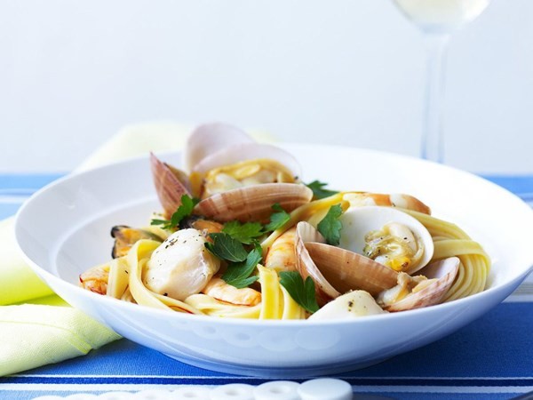 Shellfish pasta