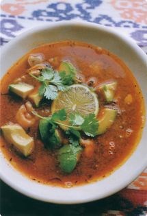 Shellfish soup (Sopas de mariscos)