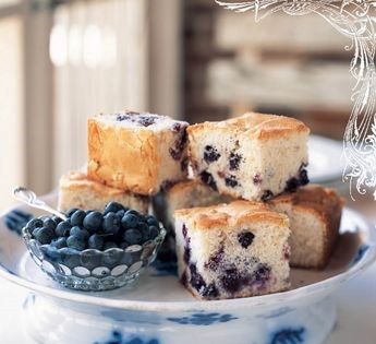 Shenandoah Valley blueberry cake