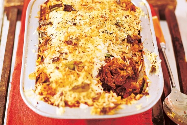 Shepherd's pie biryani