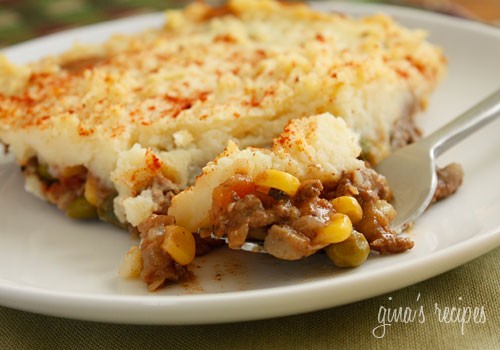 Shepherd's pie, lightened up