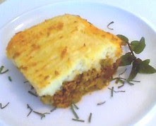 Shepherd’s pie “moussaka”