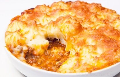 Shepherd’s pie with Duddleswell cheese