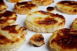 Sherley's Parmesan puffs