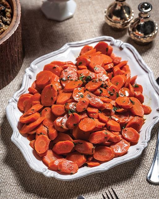 Sherried carrots