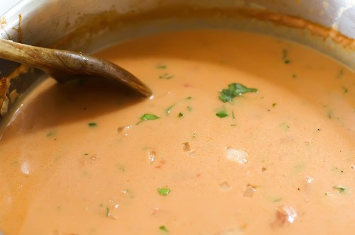 Sherried tomato soup