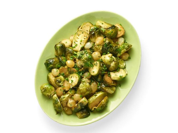 Sherry-glazed Brussels sprouts