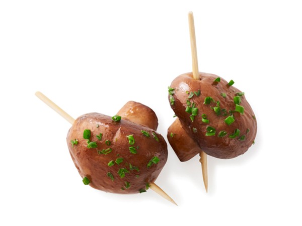 Sherry-glazed mushrooms