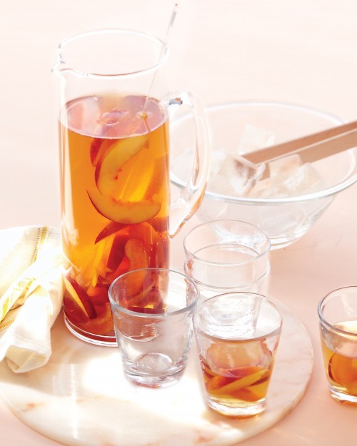 Sherry-sangria cocktails