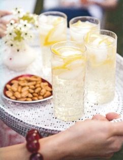 Sherry spritzers