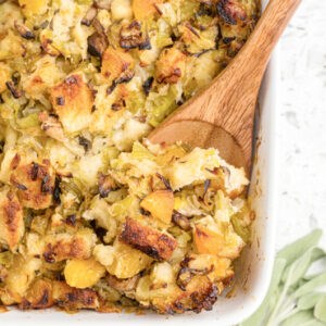 Shiitake mushroom stuffing