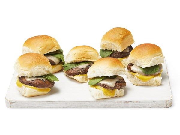 Shiitake sliders 
