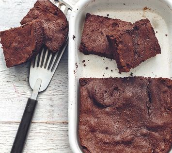 Shiro miso brownies