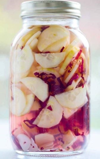 Shiso pickled cucumber