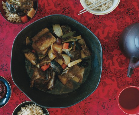 Short rib and vegetable stew