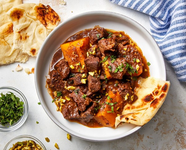 Short rib and winter squash tagine