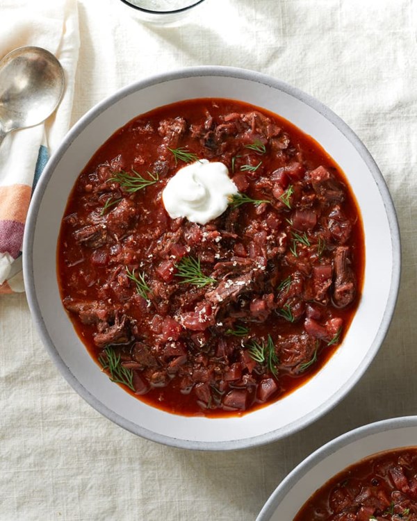 Short rib borscht