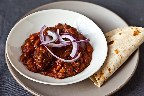 Short rib chili