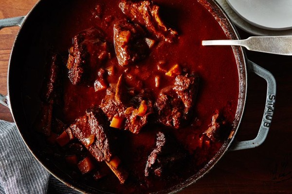 Short rib pumpkin chili