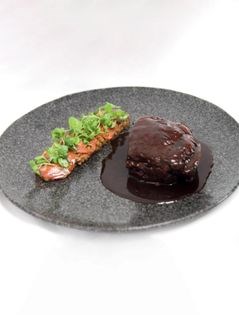 Short rib with lentils